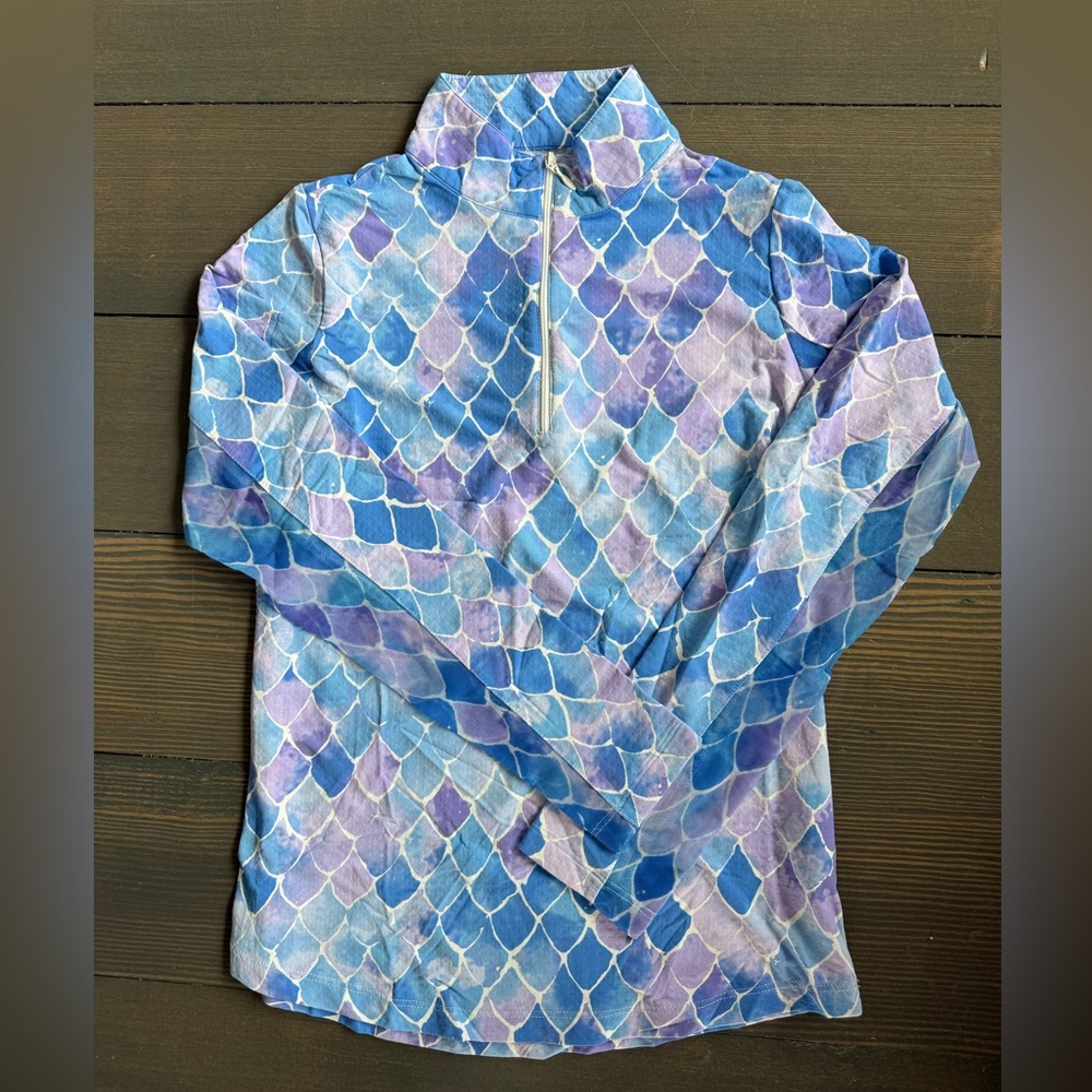 IBKUL women’s spf colorful lightweight golf pullover size XS